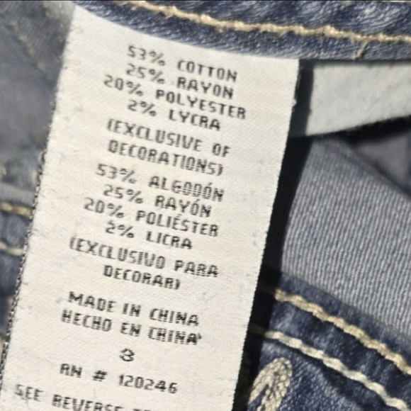 Ladies Wallflower Y2K Flare Jeans - Size 3 - Picture 8 of 8